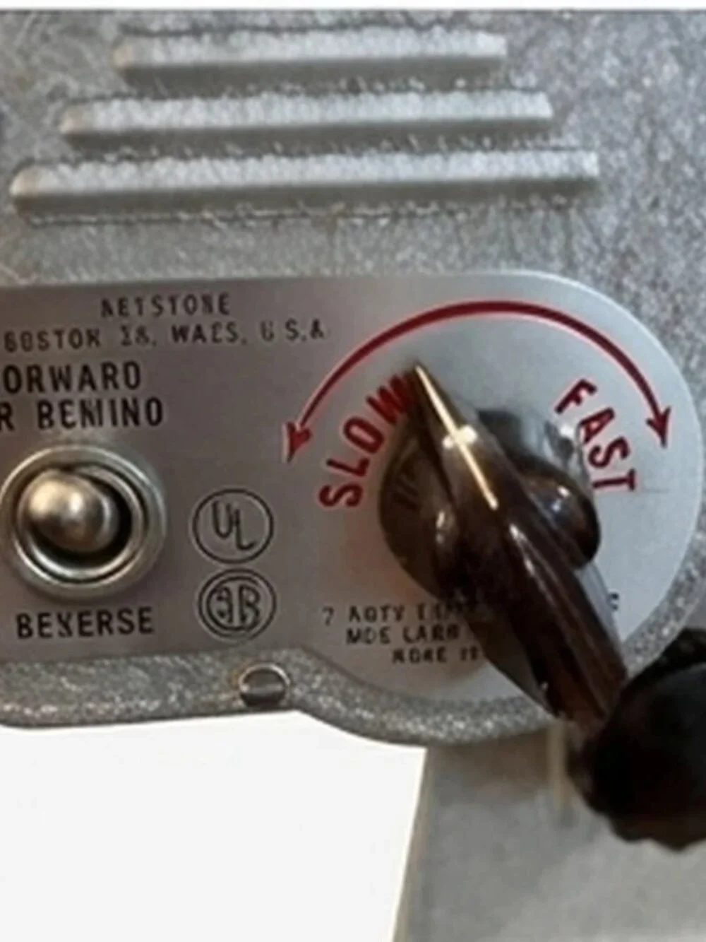 Vintage Keystone 109D 8mm Movie Film Projector Case Manual Accessories Untested